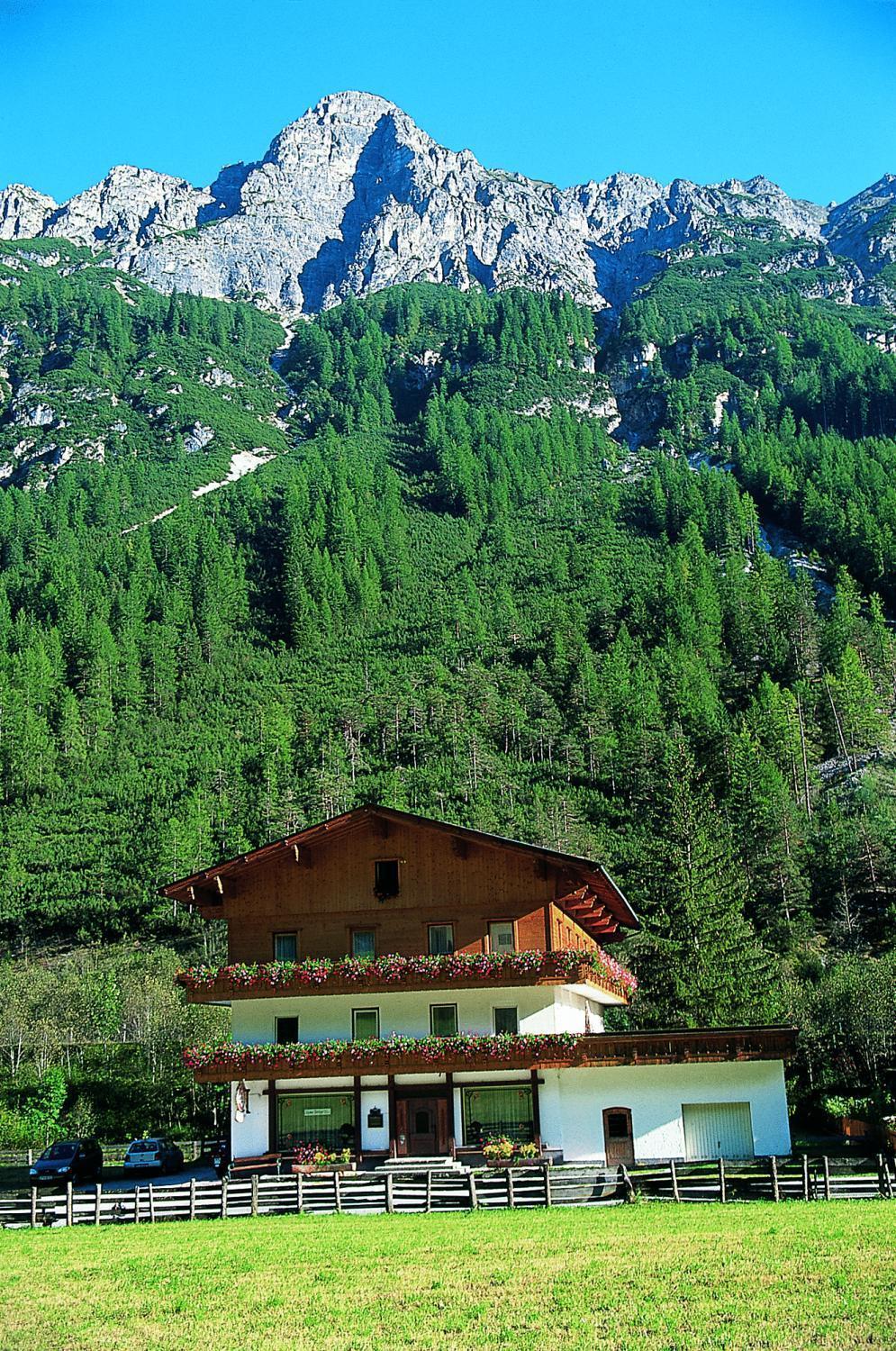 Pension Nina & Gasthof Alpenrose Gschnitz Extérieur photo